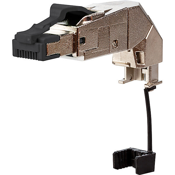 METZ CONNECT RJ45 Stecker Cat.6A Kabelzuführ.360 Grad 130E405042-E